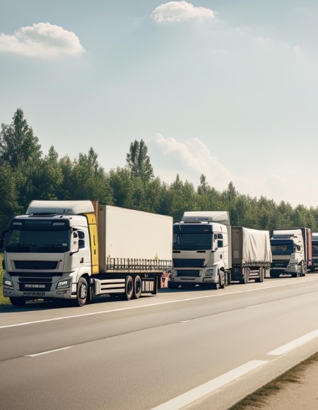 Frota de Trucks Tocos - TAG Transportes